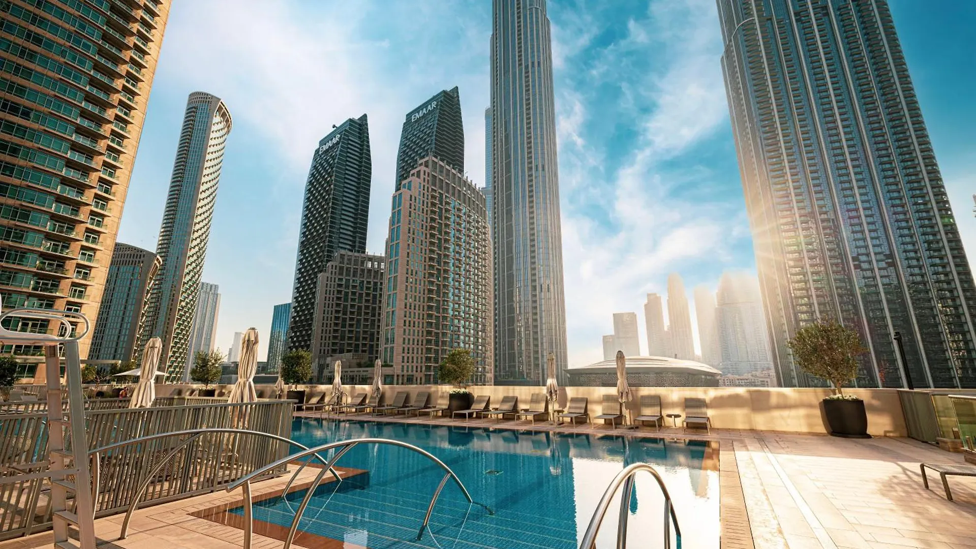 شقة Luxury 4Br Burj Khalifa & Fountain Views دبي